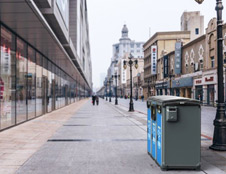 江蘇萬德?！爸悄芾啊蓖七M垃圾分類