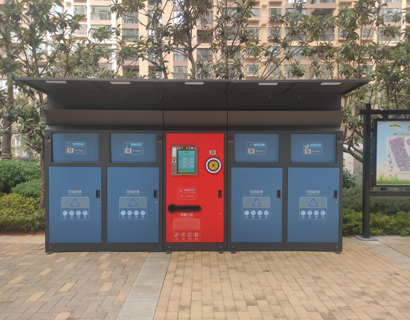 科技感十足，新型智能垃圾箱房亮相天津